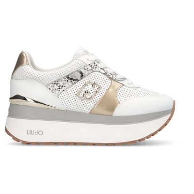 маратонки,мъжки,маратонки,дамски,маратонки,liu·jo,maxi,wonder,plus,02,bis,trainers,white,(white,light,gold)