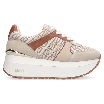 маратонки,мъжки,маратонки,дамски,маратонки,liu·jo,maxi,wonder,plus,02,trainers,beige,(saddle)