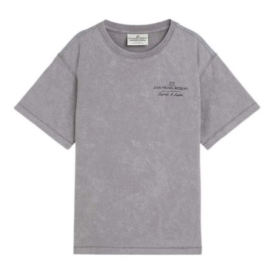 тениска,мъжки,тениски,дамски,тениски,scotch,&,soda,181992,short,sleeve,t,shirt,grey,(meteorite)