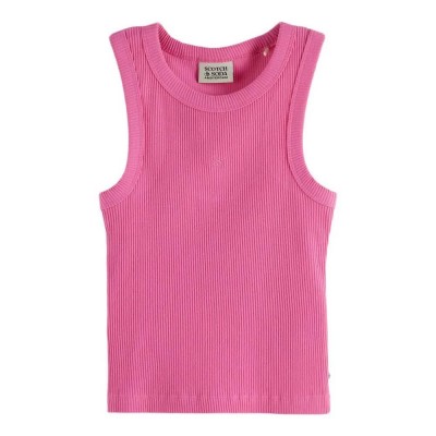 тениска,мъжки,тениски,дамски,тениски,scotch,&,soda,182030,sleeveless,t,shirt,pink,(chateau,rose)