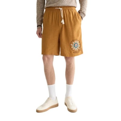 къси,панталони,мъжки,панталони,дамски,панталони,scotch,&,soda,182183,linen,wide,leg,shorts,brown,(cathay,spice)