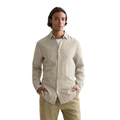 карирана,риза,дамски,ризи,мъжки,ризи,scotch,&,soda,182222,long,sleeve,shirt,beige,(green,moss,micro,check)