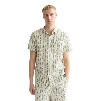 риза,с,къс,ръкав,дамски,ризи,мъжки,ризи,scotch,&,soda,182244,linen,short,sleeve,shirt,beige,(horseshoe,stripe,eggnog)