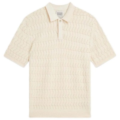 дамски,блузи,с,яка,мъжки,блузи,с,яка,scotch,&,soda,182276,regular,fit,short,sleeve,polo,beige,(eggnog)