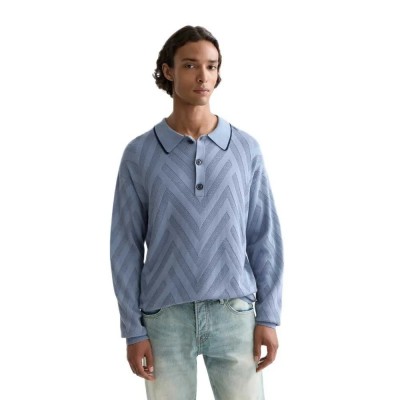 дамски,блузи,с,яка,мъжки,блузи,с,яка,scotch,&,soda,182278,long,sleeve,polo,blue,(infinity)