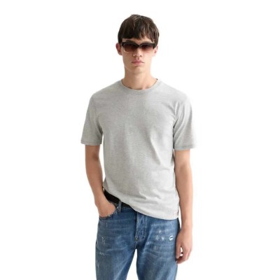 тениска,мъжки,тениски,дамски,тениски,scotch,&,soda,182280,short,sleeve,t,shirt,grey,(grey,heather)