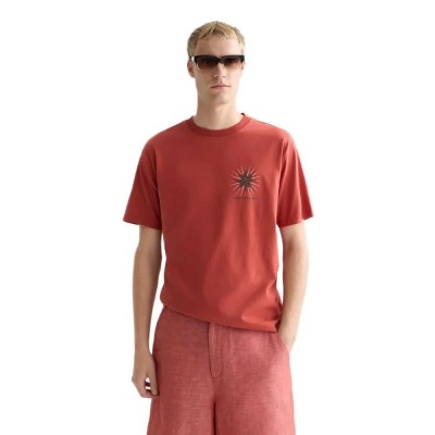 тениска,мъжки,тениски,дамски,тениски,scotch,&,soda,182289,short,sleeve,t,shirt,orange,(bossa,nova)