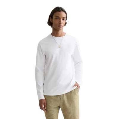 тениска,мъжки,тениски,дамски,тениски,scotch,&,soda,182319,long,sleeve,t,shirt,white,(bright,white)