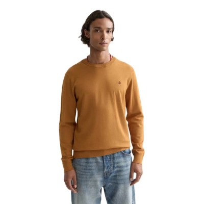 блуза,мъжки,пуловери,scotch,&,soda,182350,sweater,orange,(cathay,spice)