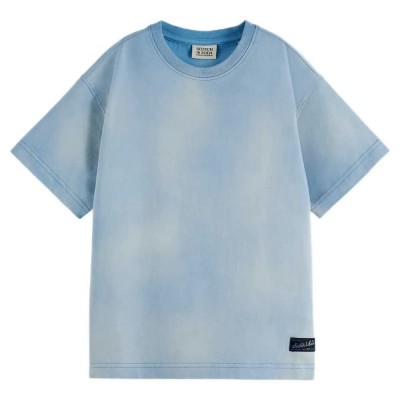 тениска,мъжки,тениски,дамски,тениски,scotch,&,soda,182817,short,sleeve,t,shirt,blue,(heritage,blue)