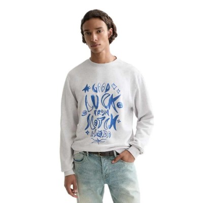 блуза,мъжки,пуловери,scotch,&,soda,182830,sweatshirt,grey,(grey,melange)