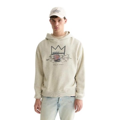 суичър,мъжки,пуловери,scotch,&,soda,182838,hoodie,beige,(oatmeal,melange)