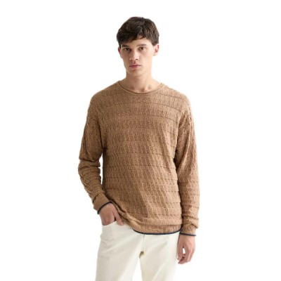 блуза,мъжки,пуловери,дамски,пуловери,scotch,&,soda,182875,sweater,brown,(amphora)