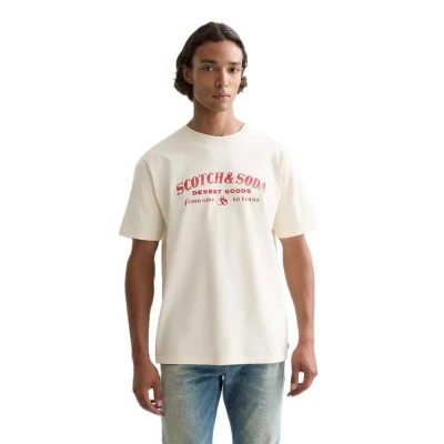 тениска,мъжки,тениски,дамски,тениски,scotch,&,soda,183013,short,sleeve,t,shirt,white,(eggnog)