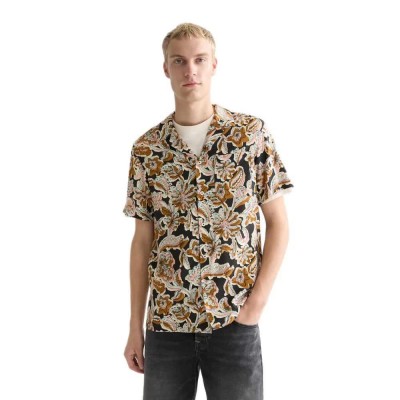 риза,с,къс,ръкав,дамски,ризи,мъжки,ризи,scotch,&,soda,183059,regular,fit,short,sleeve,shirt,multicolor,(lucky,bandana,multi)