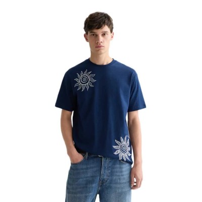 тениска,мъжки,тениски,дамски,тениски,scotch,&,soda,183123,short,sleeve,t,shirt,blue,(pageant,blue)