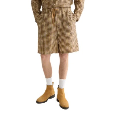 къси,панталони,мъжки,панталони,дамски,панталони,scotch,&,soda,183240,wide,leg,shorts,brown,(hot,fudge,check)