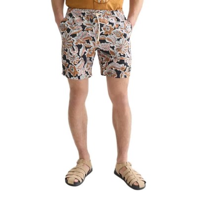 бански,гащета,мъжки,бански,костюми,scotch,&,soda,183262,swimming,shorts,black,(lucky,bandana,multi,meteorite)