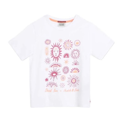 тениска,мъжки,тениски,дамски,тениски,scotch,&,soda,183812,short,sleeve,t,shirt,white,(bright,white)