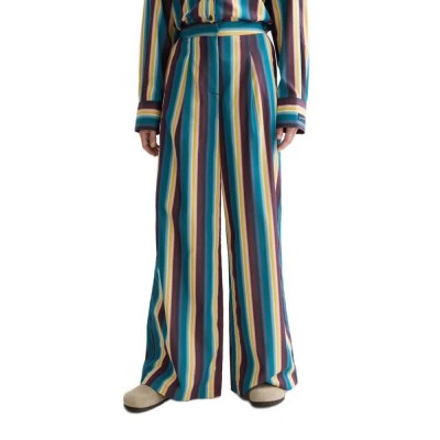 панталони,дамски,панталони,scotch,&,soda,eleni,wide,leg,high,waist,pants,multicolor,(el,cosmico,stripe,deep,lagoon)