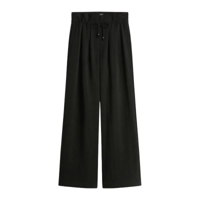 панталони,мъжки,панталони,дамски,панталони,scotch,&,soda,june,paperbag,wide,leg,high,waist,pants,green,(meteorite)