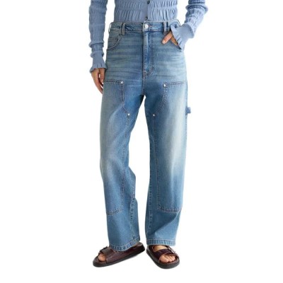 дънки,мъжки,панталони,дамски,панталони,scotch,&,soda,raine,wide,leg,high,waist,jeans,blue,(broke,the,spoke)