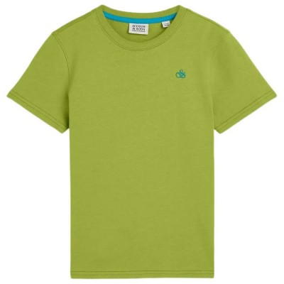 тениска,мъжки,тениски,дамски,тениски,scotch,&,soda,seasonal,core,181985,short,sleeve,t,shirt,green,(spinach,green)