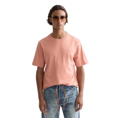 тениска,мъжки,тениски,дамски,тениски,scotch,&,soda,seasonal,core,182353,short,sleeve,t,shirt,orange,(canyon,clay)