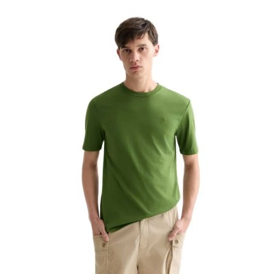 тениска,мъжки,тениски,дамски,тениски,scotch,&,soda,seasonal,core,184338,short,sleeve,t,shirt,green,(garden,green)