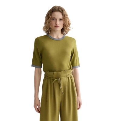 блуза,дамски,пуловери,дамски,плетени,дрехи,scotch,&,soda,u9a01074t,short,sleeve,sweater,green,(green,moss)