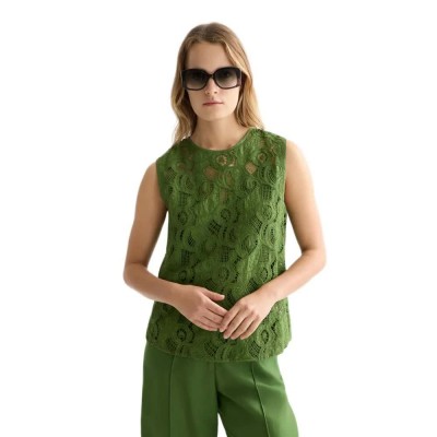 дамски,блузи,scotch,&,soda,u9a01259t,sleeveless,blouse,green,(garden,green)