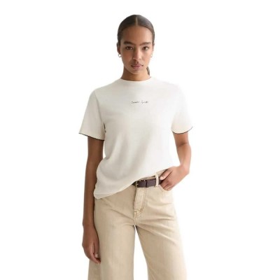 тениска,мъжки,тениски,дамски,тениски,scotch,&,soda,u9a01287t,short,sleeve,t,shirt,beige,(eggnog)