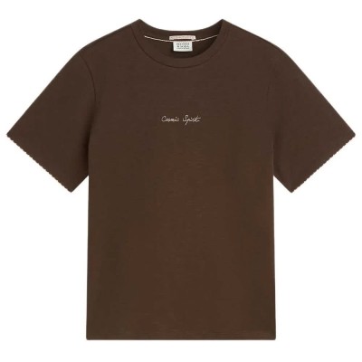 тениска,мъжки,тениски,дамски,тениски,scotch,&,soda,u9a01287t,short,sleeve,t,shirt,brown,(hot,fudge)