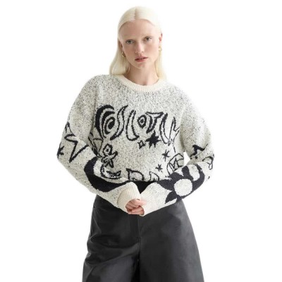 блуза,дамски,пуловери,дамски,плетени,дрехи,scotch,&,soda,u9b01072t,sweater,white,(eggnog)