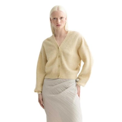 жилетка,дамски,пуловери,дамски,плетени,дрехи,scotch,&,soda,u9b01076t,cardigan,yellow,(parsnip,melange)