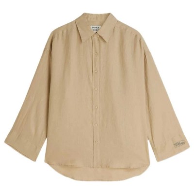 риза,с,дълъг,ръкав,дамски,ризи,мъжки,ризи,scotch,&,soda,u9b01337t,linen,long,sleeve,shirt,beige,(travertine)