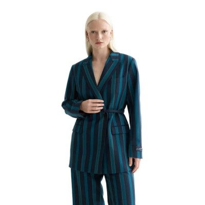 сако,дамски,сака,scotch,&,soda,u9g01144t,blazer,blue,(carbon,stripe)