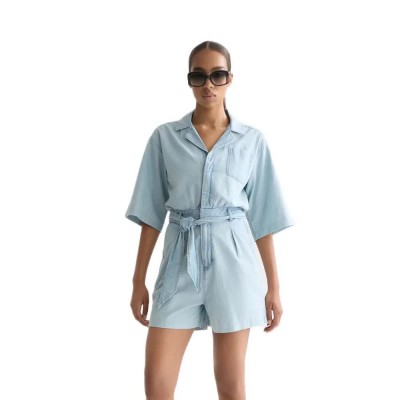 дамски,гащеризони,scotch,&,soda,ufn01453f,short,sleeve,romper,blue,(shine,a,light)