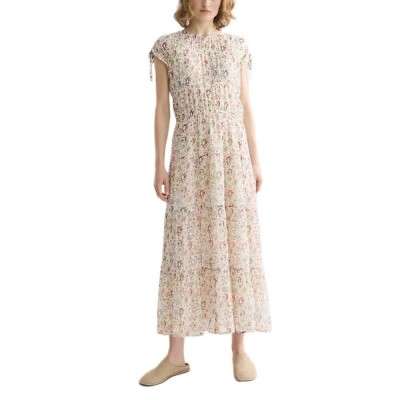 рокля,дамски,поли,и,рокли,scotch,&,soda,ufu01183t,short,sleeve,midi,dress,beige,(cosmic,sky,eggnog)