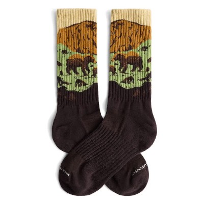 чорапи,мъжки,чорапи,jimmy,lion,athletic,bear,rock,long,socks,brown,(dark,brown)