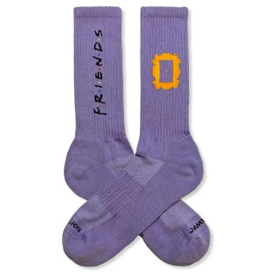 чорапи,мъжки,чорапи,дамски,чорапи,jimmy,lion,athletic,friends,door,long,socks,purple,(purple)