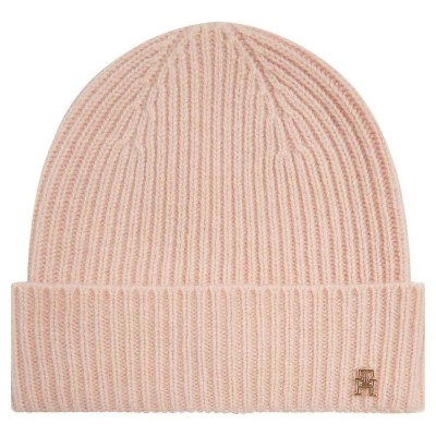 шапка,всички,шапки,tommy,hilfiger,aw0aw17772,beanie,pink,(pink,bloom)