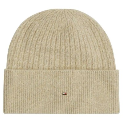 шапка,всички,шапки,tommy,hilfiger,aw0aw17776,beanie,beige,(sandalwood,melange)