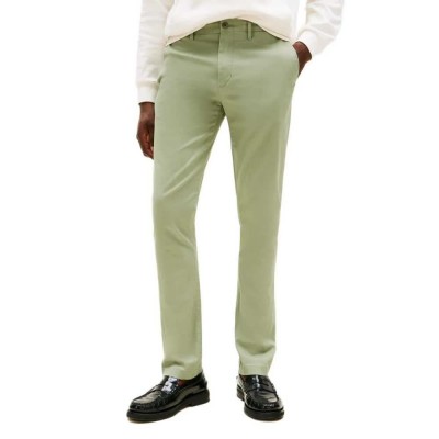 панталони,тип,чино,мъжки,панталони,tommy,hilfiger,bleecker,1985,pima,chino,pants,green,(grey,sage)