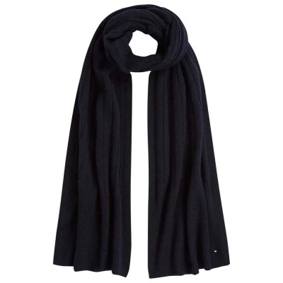 шал,ръкавици,шапки,и,шалове,tommy,hilfiger,flag,fluffy,scarf,blue,(space,blue)