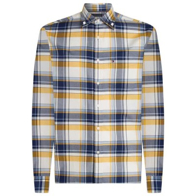 карирана,риза,мъжки,ризи,tommy,hilfiger,mw0mw40896,long,sleeve,shirt,white,(preppy,navy,check)