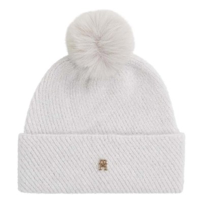 шапка,всички,шапки,tommy,hilfiger,pom,pom,beanie,grey,(grey,whisper)