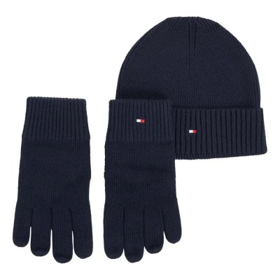 комплект,всички,шапки,tommy,hilfiger,set,am0am13806,beanie,blue,(space,blue)
