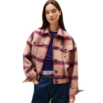 яке,мъжки,якета,дамски,якета,и,палта,tommy,jeans,dw0dw21662,jacket,pink,(mystic,pink,check)