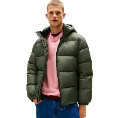 яке,мъжки,якета,дамски,якета,и,палта,tommy,jeans,essential,down,ext,jacket,green,(pewter,green)